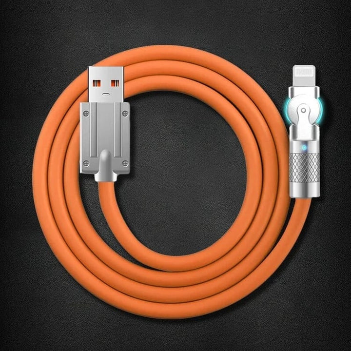 180° rotatable quick charger cable | Kalsten