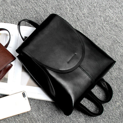 Skanto | Trendy Leather Backpack for Women - Stylish, Versatile, and Sustainable