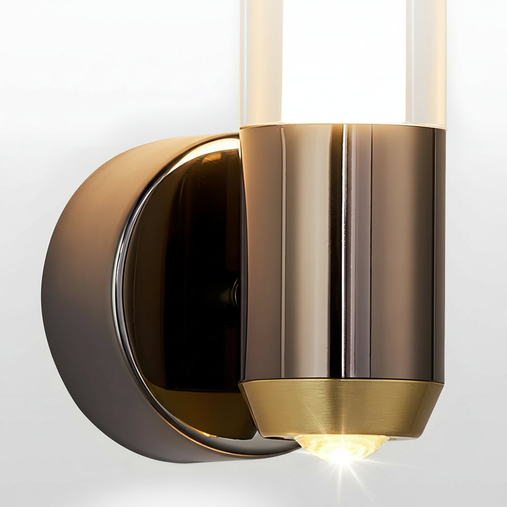 Dimmable Acrylic LED Wall Sconce Modern Strip Gold Black 3-Color | Kalsten