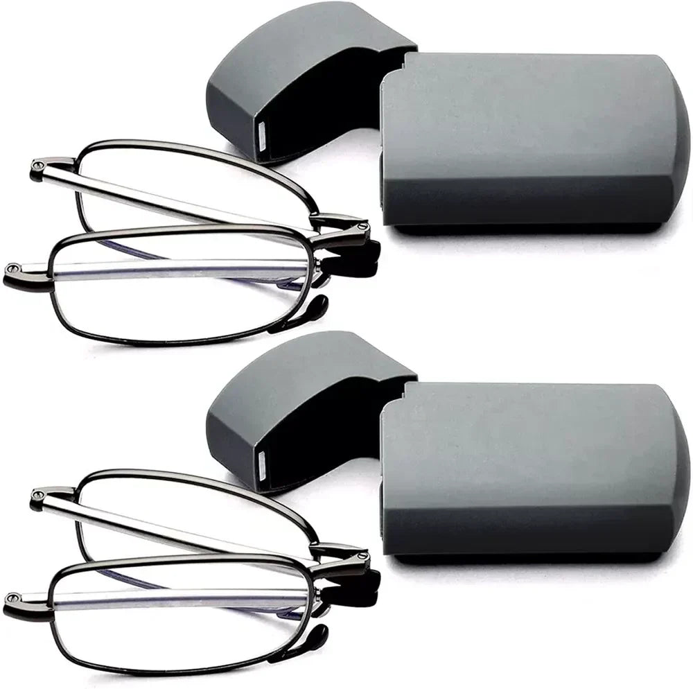 Foldable Reading Glasses with Case