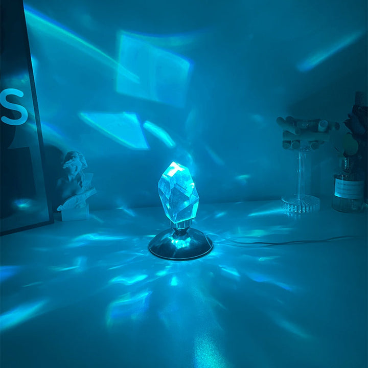 Crystal bedside lamp | Kalsten