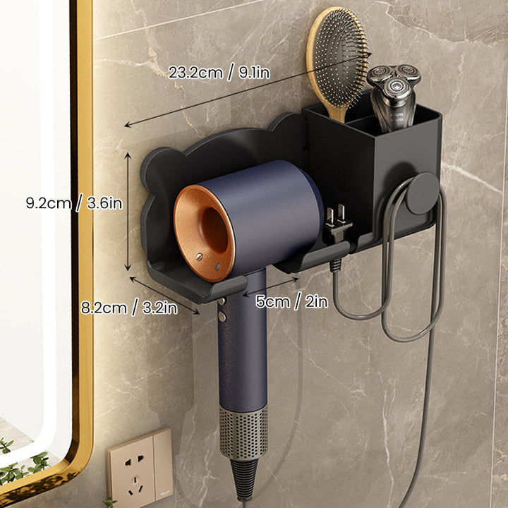 Bathroom Hair Dryer Holder | Kalsten