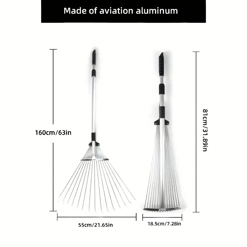 ergonomic garden rake for back-friendly work | Kalsten