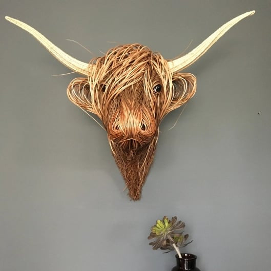 Kalsten | Cow Wall Sculpture – Bowie