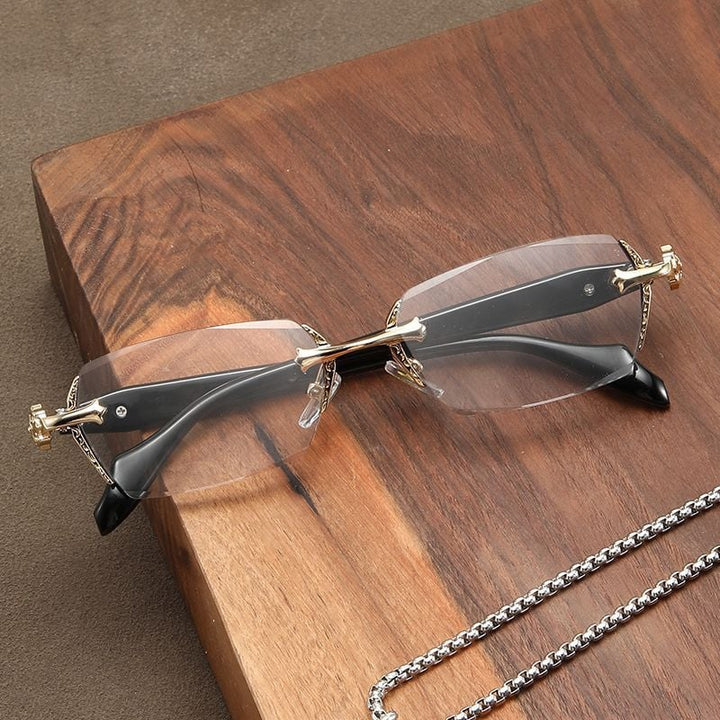 Kalsten | Anti-Blue Light Presbyopia Glasses Hd Rimless Glasses