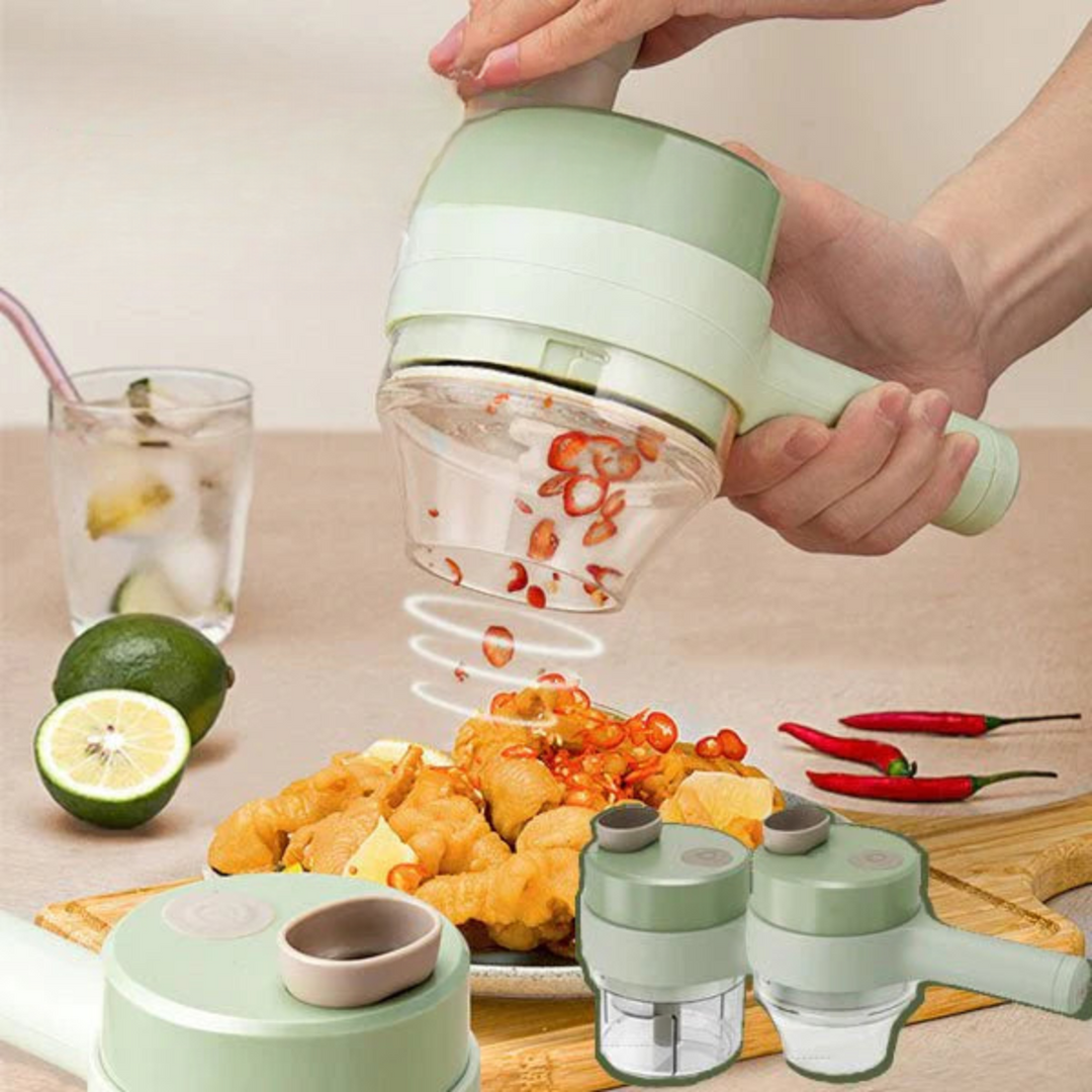 4-in-1 Turbo Kitchen Rocket — Revolutionize your kitchen and enjoy lightning-fast freedom from chopping stress! | Kalsten