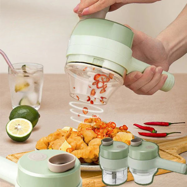 4-in-1 Turbo Kitchen Rocket — Revolutionize your kitchen and enjoy lightning-fast freedom from chopping stress! | Kalsten