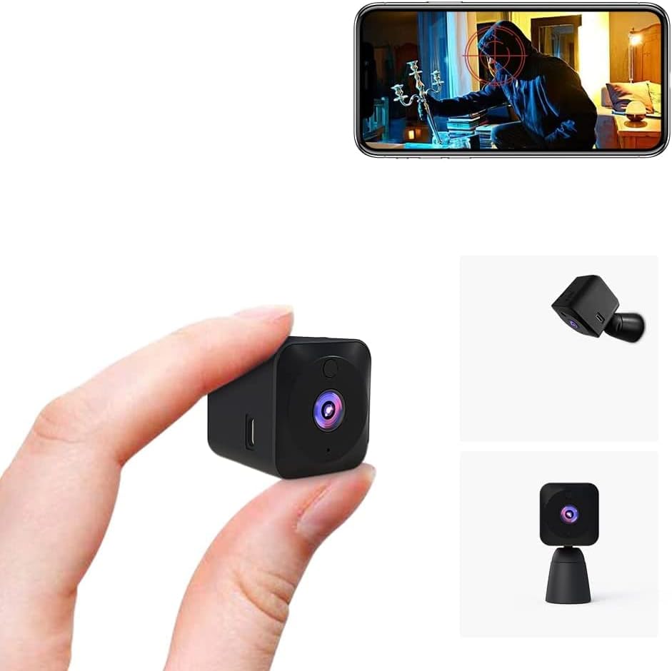 Kalsten | Mini Security Camera 4K WiFi Hidden Indoor Cam with Night Vision