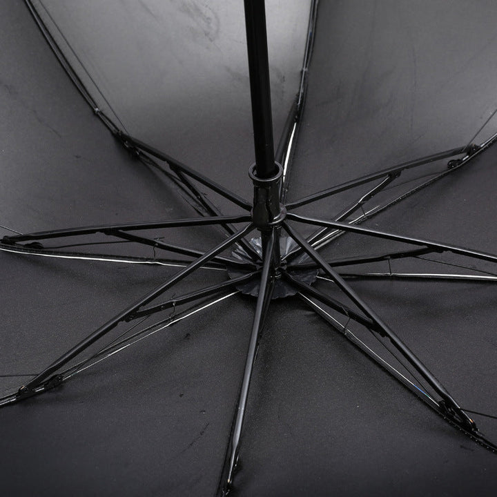 Women's Automatic Folding Umbrella with Modern Design and Practical Carry Handle Kalsten