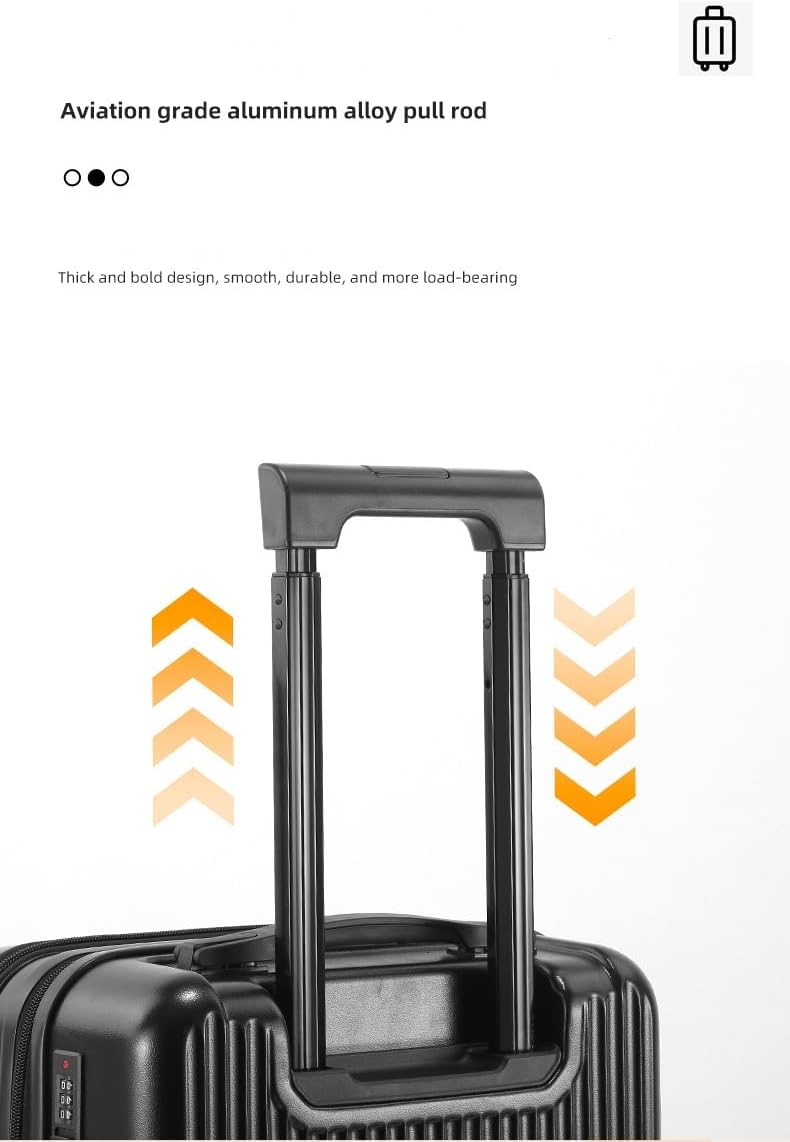 Hard Shell Carry-On with Cup Holder, USB Port & TSA Lock | Kalsten