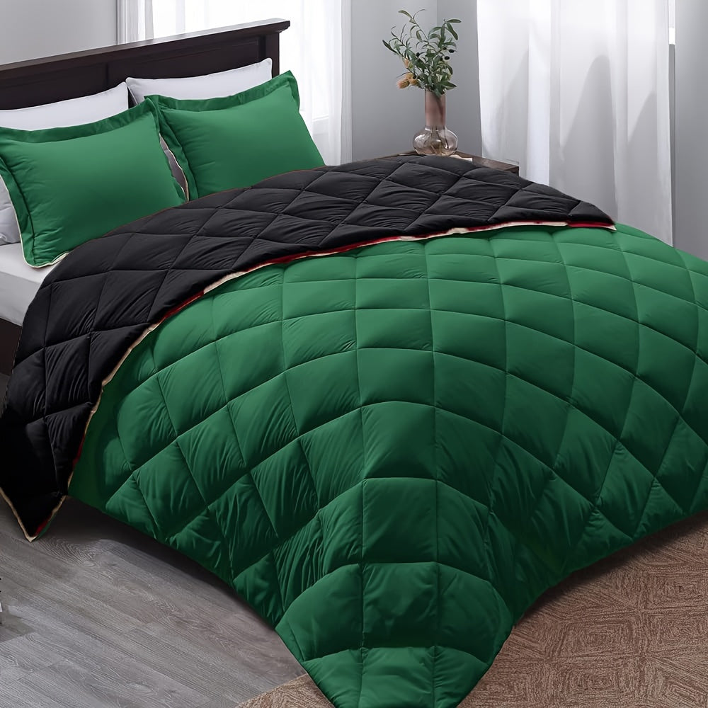 Luxury Seasonal Duvet with Reversible Design and Microfiber Filling Kalsten
