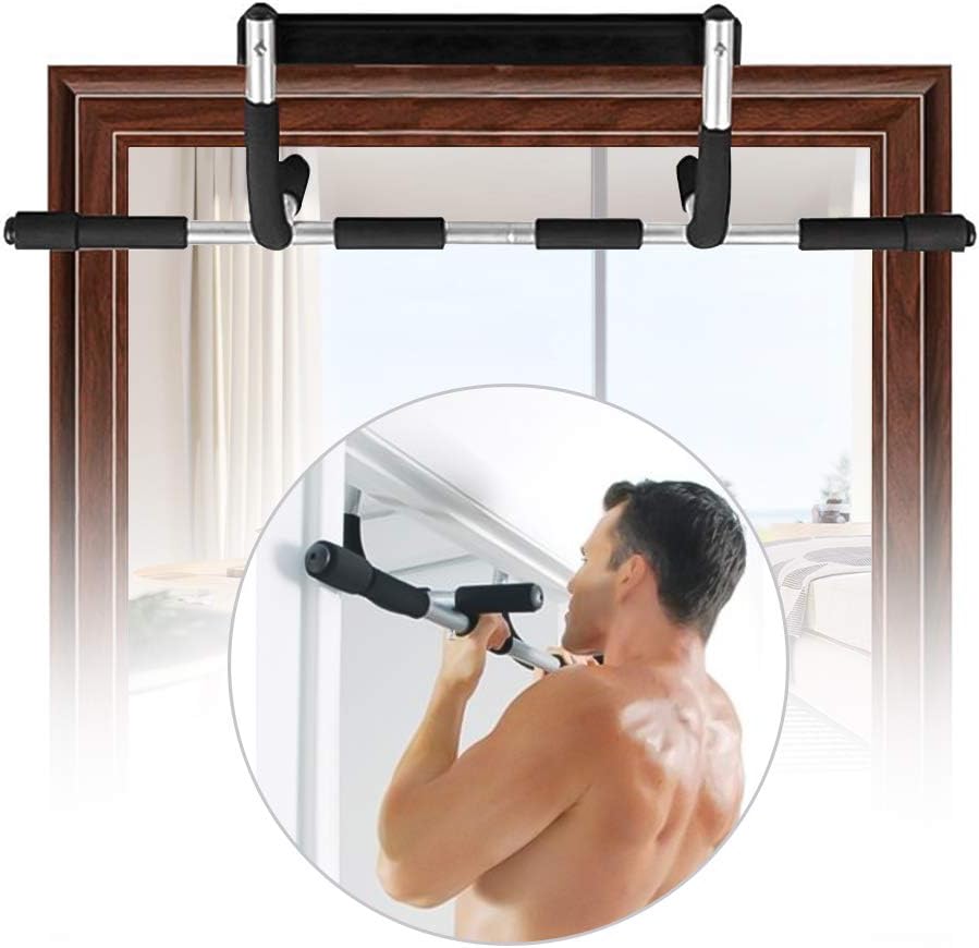 Kalsten | Premium Doorway Pull Up Bar | Multi-Grip, Heavy-Duty Steel Construction, 440 lbs Capacity