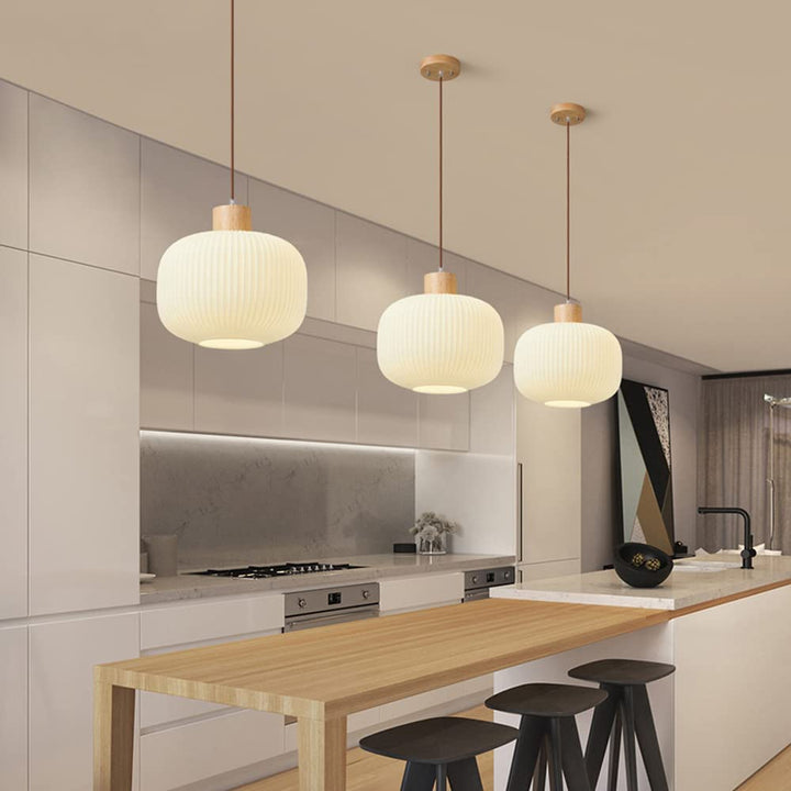 Vintage Lantern Glass Pendant Light | Kalsten