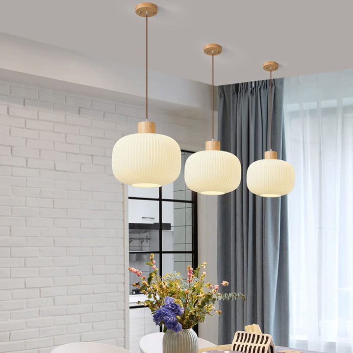 Vintage Lantern Glass Pendant Light | Kalsten