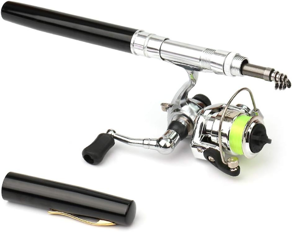 Kalsten | Compact Pen-Style Fishing Rod and Reel Combo