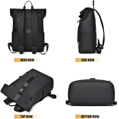 Skanto | Waterproof Travel & Commuter Backpack – USB, Lightweight & Spacious