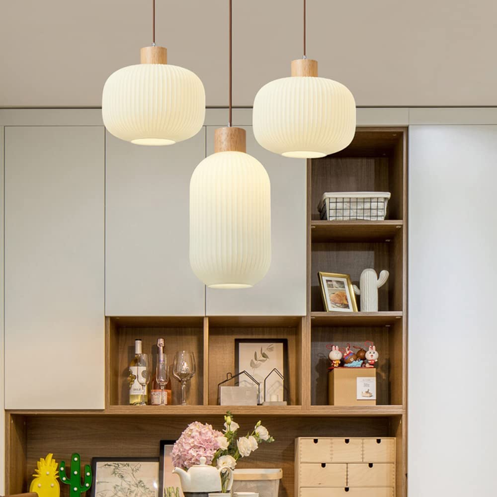 Vintage Lantern Glass Pendant Light | Kalsten