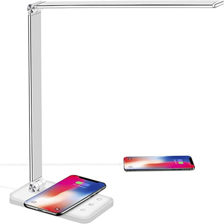 LED Desk Lamp - Table Lamp with USB Charging Port, 5 Light Settings and Brightness Levels Kalsten