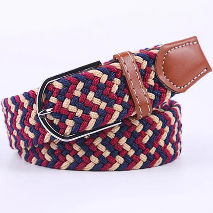 Skanto | Elastic Casual Belt | Flexible Stretch Comfort | Multicolor