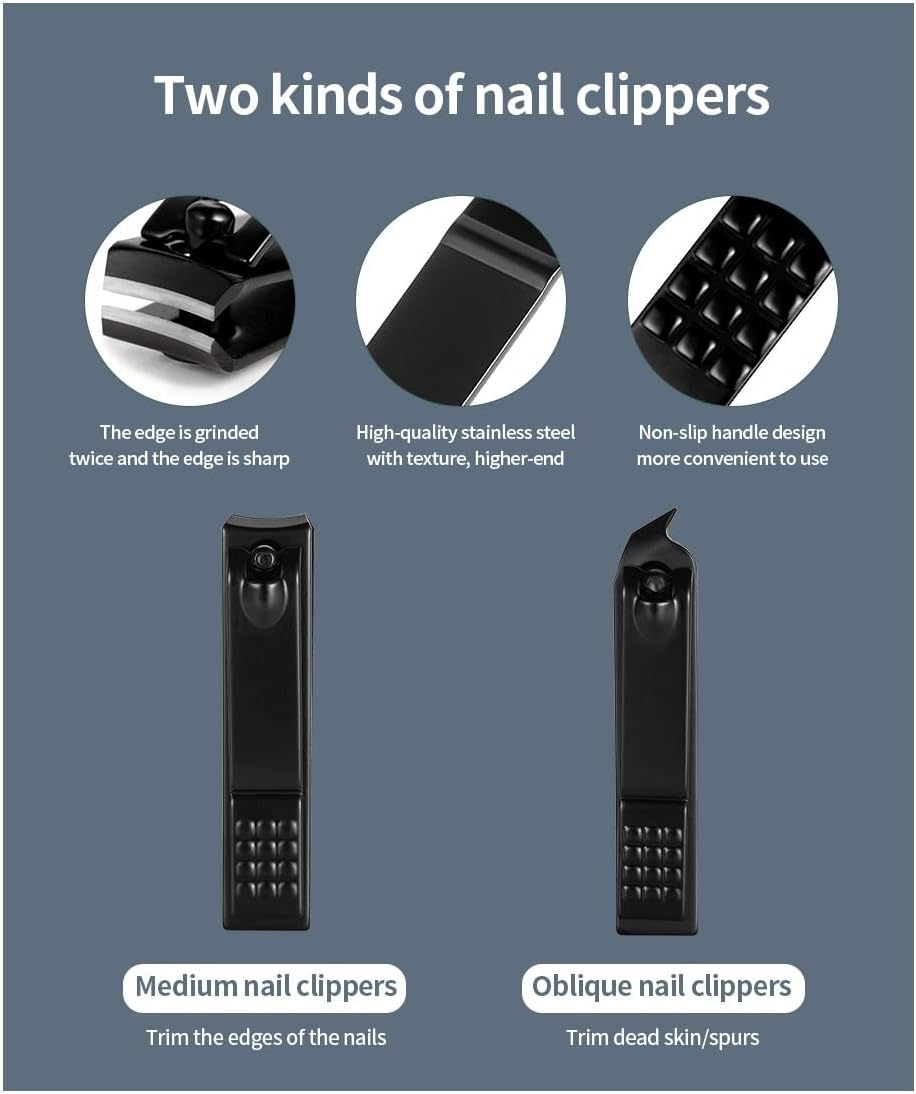 Stainless Steel Nail Clipper Travel Set Kalsten