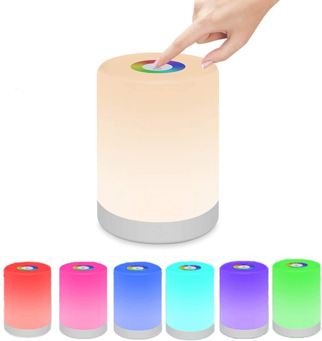 Dimmable Portable LED Lamp – Color Changing Table Lamp with Touch Control for Cozy Lighting | Kalsten