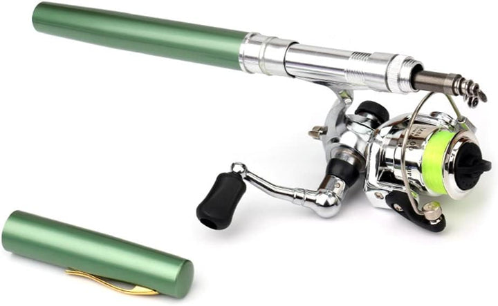 Kalsten | Compact Pen-Style Fishing Rod and Reel Combo