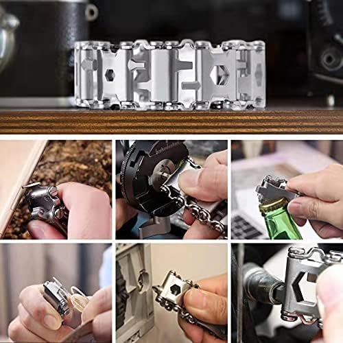 Kalsten | 29-in-1 Stainless Steel Multitool Bracelet