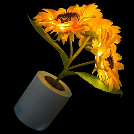 Sunflower LED Table Lamp – Decorative Light