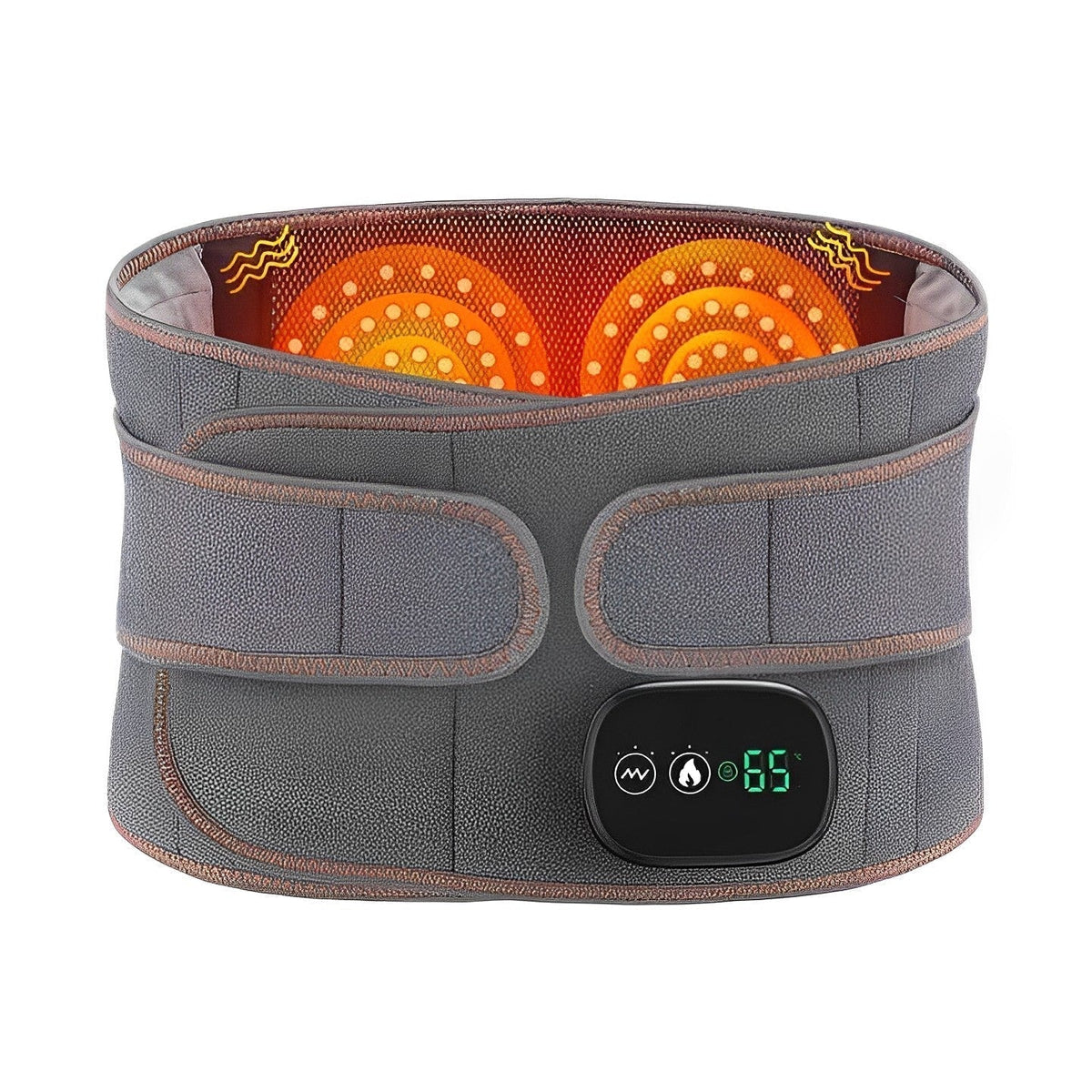 BowLift | Infrared Back Support Belt | Adjustable Heat & Vibration for Pain Relief and Muscle Relaxation