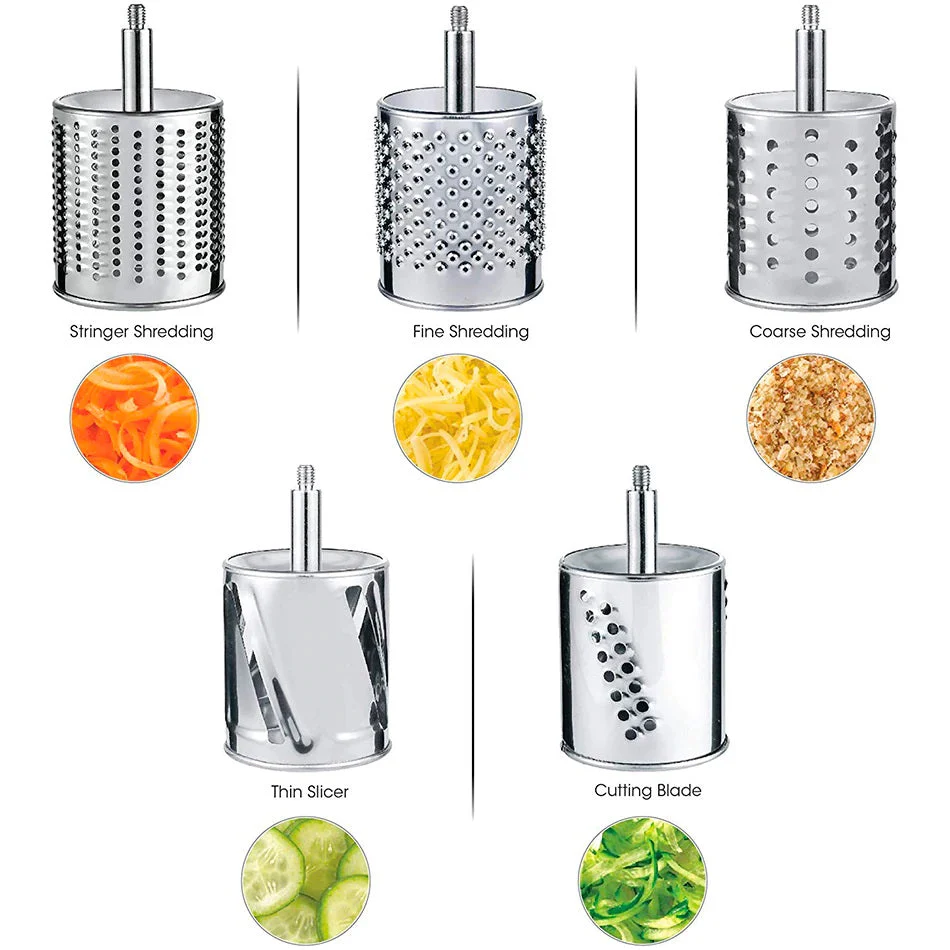 Kalsten | Multi-Functional Kitchen Rotary Food Grater Slicer