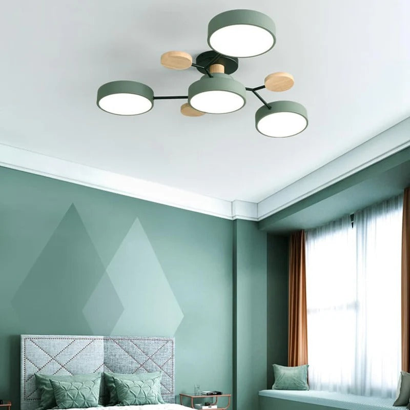 Modern LED Flush Mount Ceiling Lamp Kalsten