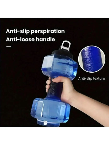BowLift | Dumbbell water bottle 550ml for fitness & everyday life | 2-in-1 design