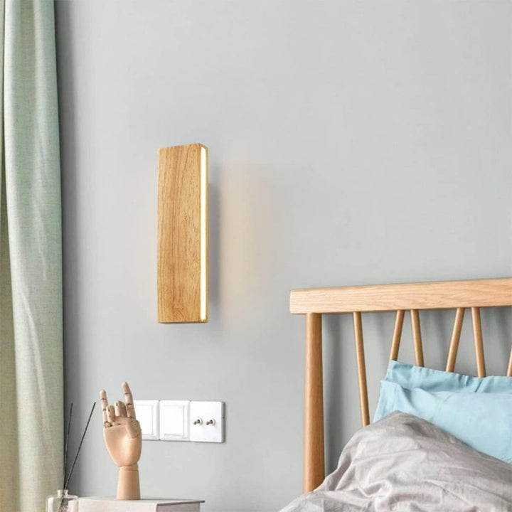 Rotatable Wooden LED Wall Lamp Kalsten