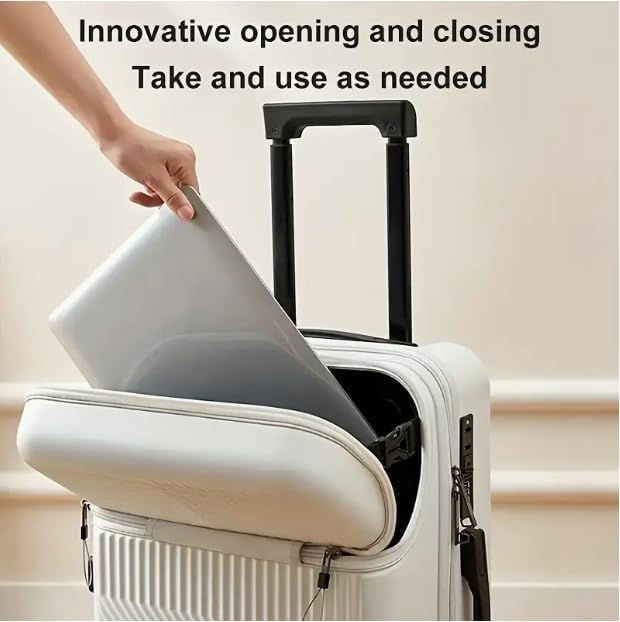 Hard Shell Carry-On with Cup Holder, USB Port & TSA Lock | Kalsten