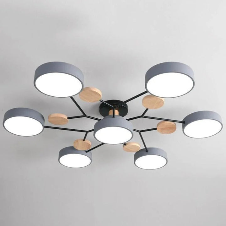 Modern LED Flush Mount Ceiling Lamp Kalsten