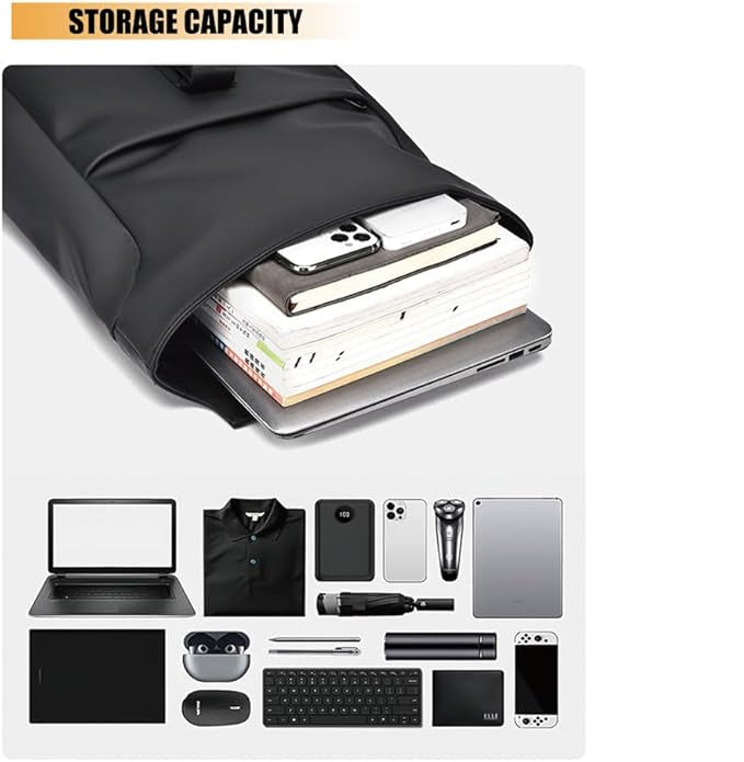 Skanto | Waterproof Travel & Commuter Backpack – USB, Lightweight & Spacious