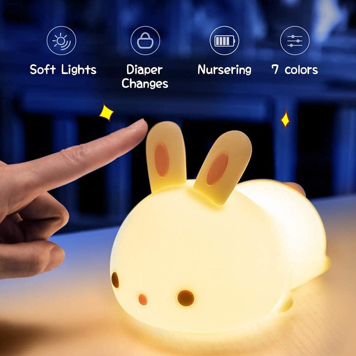 RabbitDream Nightlight Magical Rabbit with Color Changing LED Light Kalsten