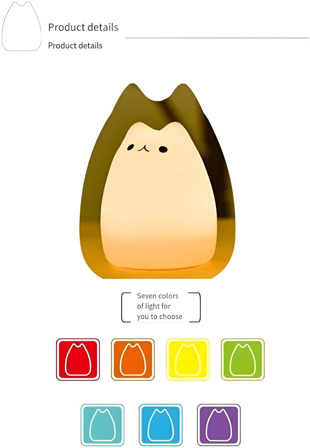 Stylish Night Light for Children – Dream Cat Kalsten