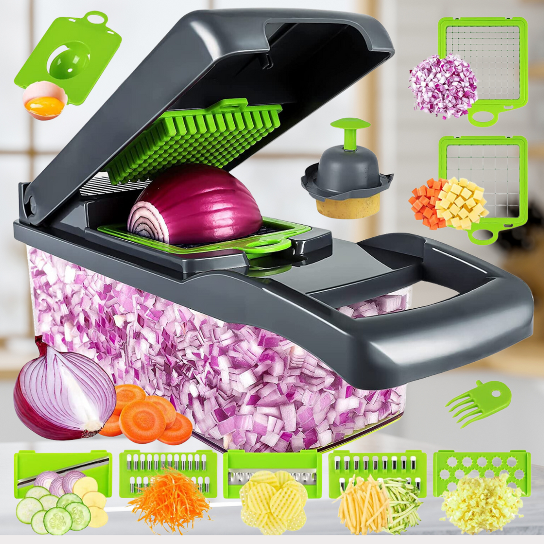 13-in-1-Vegetable-Slicer | Faster-when-Cooking | Kalsten
