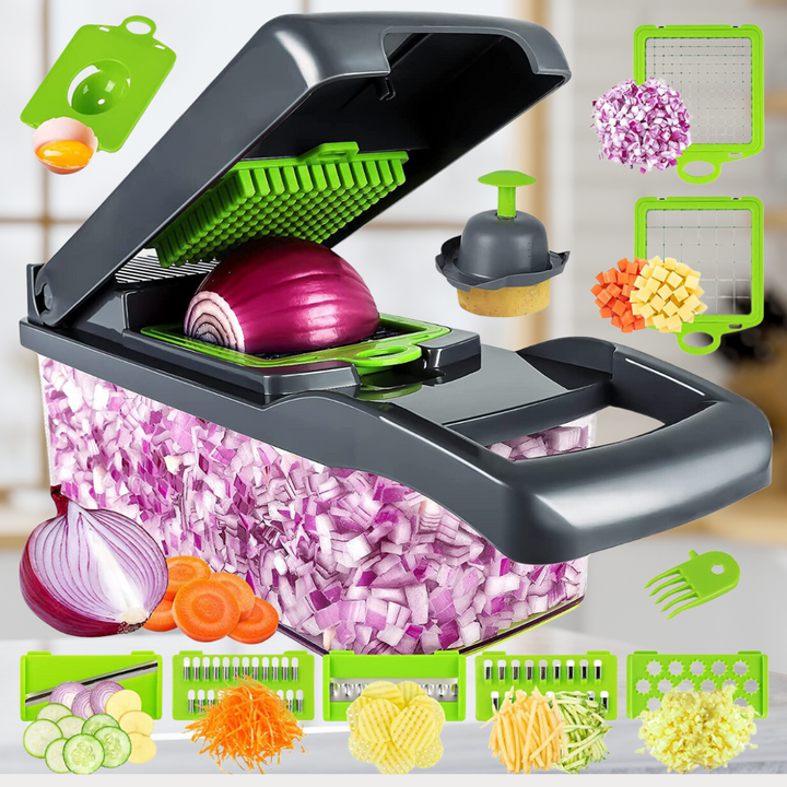 13-in-1-Vegetable-Slicer | Faster-when-Cooking | Kalsten