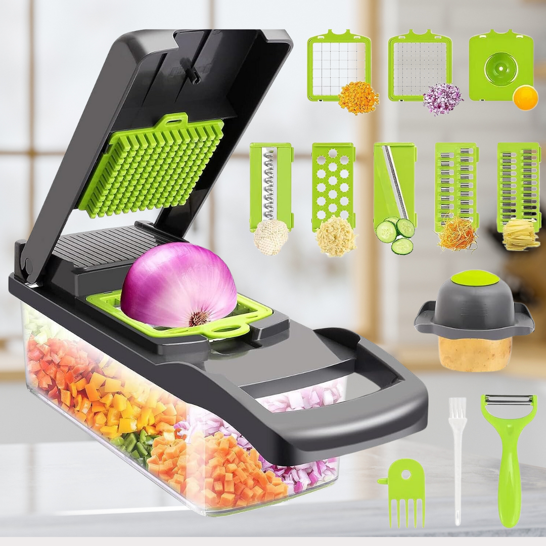 13-in-1-Vegetable-Slicer | Faster-when-Cooking | Kalsten