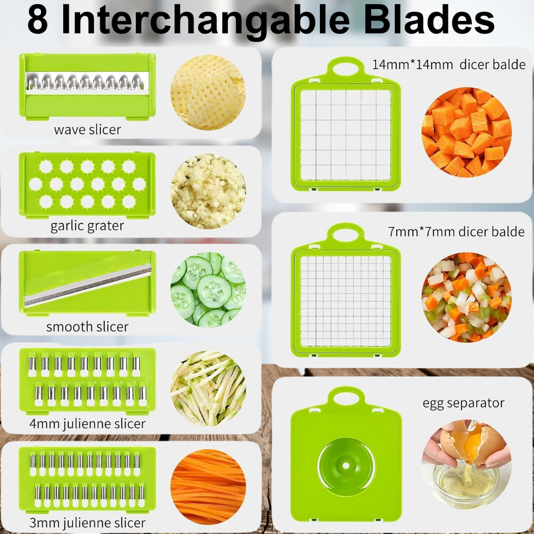 13-in-1-Vegetable-Slicer | Faster-when-Cooking | Kalsten
