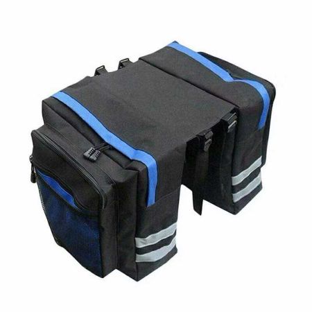 Skanto | Double Rear Rack Pannier Bike Luggage for MTB and Touring Bikes