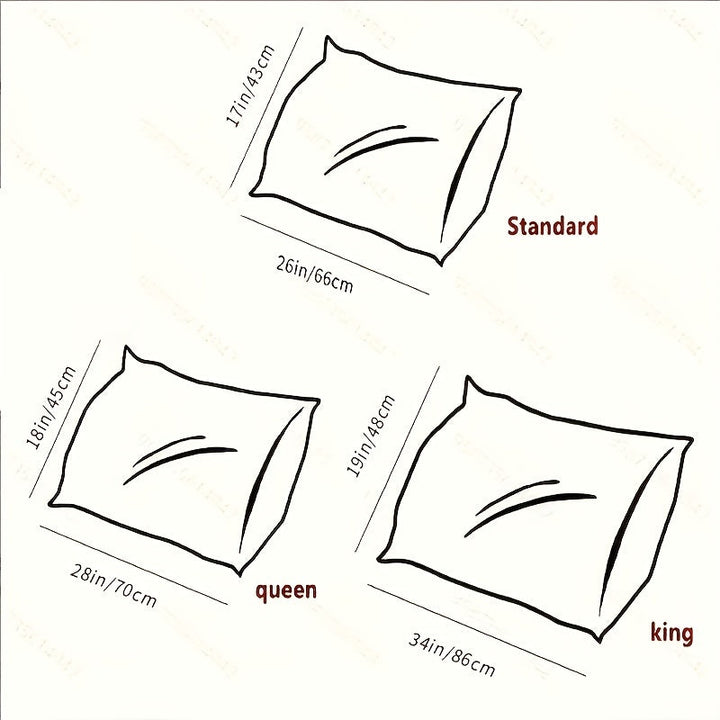 2pcs Bed Pillows For Sleeping, Cooling Pillows, Top-end Microfiber Cover For Side Stomach Back Sleepers | Kalsten