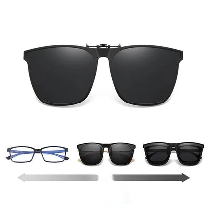 OogZeker ClipSunglasses – Lightweight Polarized UV400 Clip-on for Glasses Wearers | Bowlift