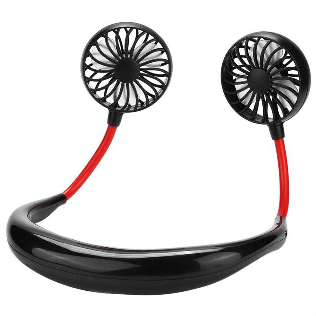 USBPortable Fan Cold Fan Hands Free Neck Fan Hanging Rechargeable Mini Sports Fan | Kalsten