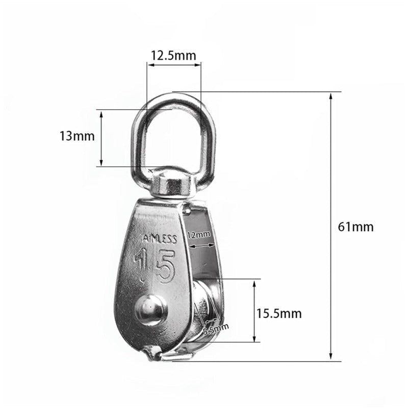 Skanto | Stainless Steel Swivel Wheel