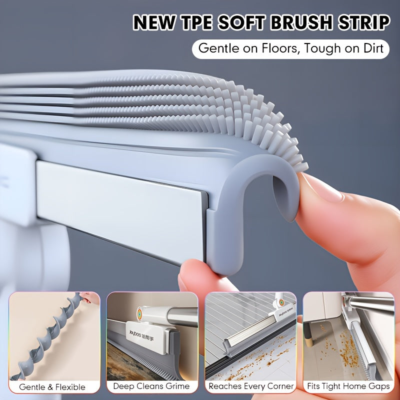 Floor wiper with rubber lip & TPE bristles | Kalsten