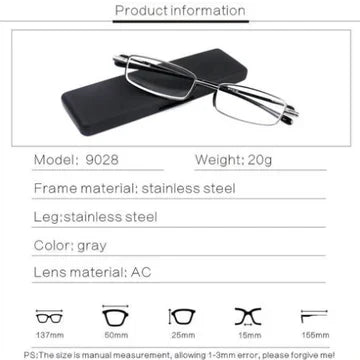 Kalsten | Compact Mens & Ladies Folding Reading Glasses
