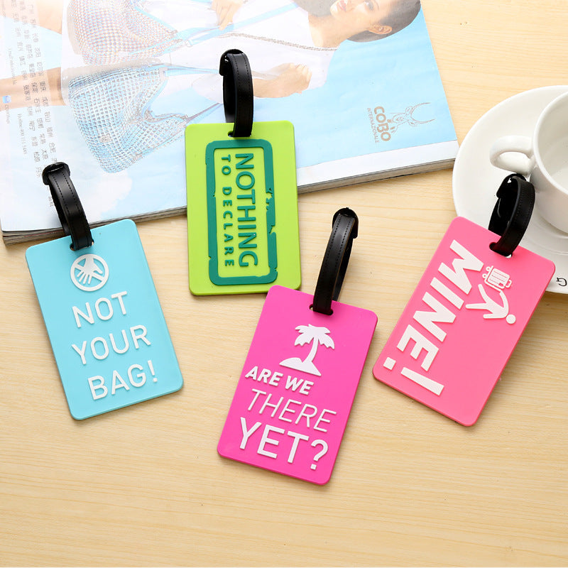 Unisex Fun Travel-Themed Luggage Tag Kalsten